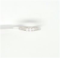 Anello Lorenza Gioielli Donna Montatura A Quattro Punte in Oro Diamante 0.24 Ct AN811004-15 - AN811004-15